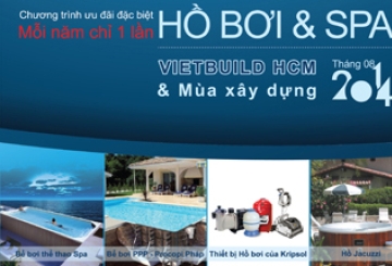 PoolSpa Vietnam tham gia Triển lãm Quốc tế Vietbuild Tháng 8/2014