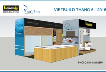 PoolSpa Vietnam tham gia Triển lãm Quốc tế Vietbuild Tháng 6/2016